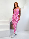 Entero pink snake