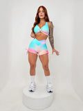 Set short tiedye