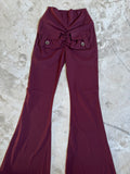 Legging pocket flare