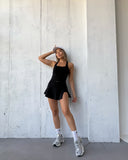Set short falda
