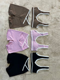 Set short bicolor