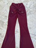 Legging pocket flare