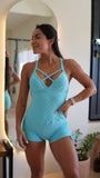 Enterito brocado aqua
