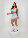 Set short tiedye